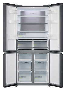 Серебристый холодильник Midea MDRF644FGF23B фото 3 фото 3
