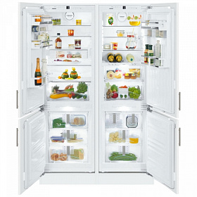 Встраиваемый многодверный холодильник Liebherr SBS 66I3