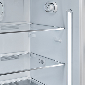 Цветной двухкамерный холодильник Smeg FAB28RBE3 фото 3 фото 3