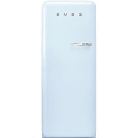 Холодильник голубого цвета в ретро стиле Smeg FAB28LAZ1