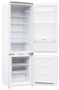 Встраиваемый бюджетный холодильник  Shivaki BMRI-1774