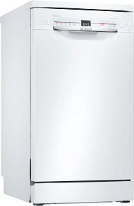 Узкая отдельностоящая посудомоечная машина 45 см Bosch SRS2IKW4CR
