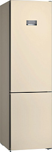 Бежевый холодильник с No Frost Bosch KGN39VK21R