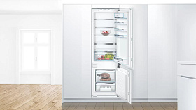 Двухкамерный встраиваемый холодильник Bosch KIS87AF30U фото 4 фото 4