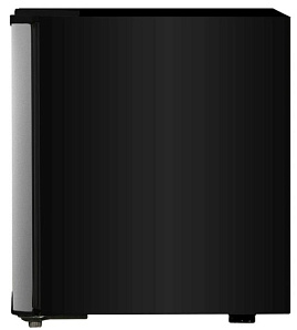 Маленький холодильник для квартиры студии Hyundai CO0502 серебристый фото 3 фото 3