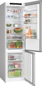 Двухкамерный серебристый холодильник Bosch KGN392LDF фото 2 фото 2