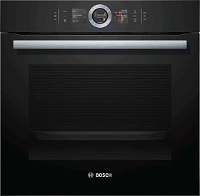 Черный встраиваемый духовой шкаф Bosch HSG636BB1