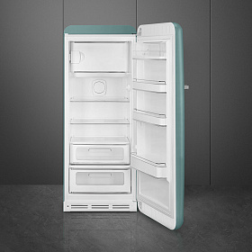 Маленький ретро холодильник Smeg FAB28RDEG5 фото 2 фото 2