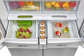 Холодильник  с морозильной камерой Toshiba GR-RF646WE-PMS(06) фото 3 фото 3