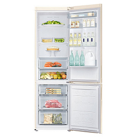 Бежевый холодильник Samsung RB 37J5250EF