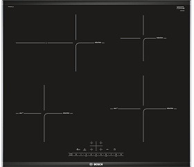Чёрная варочная панель Bosch PIF675FC1E