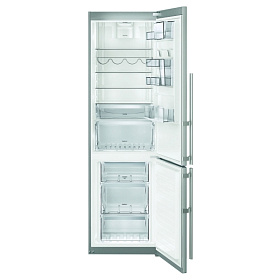 Серый холодильник Electrolux EN93889MX