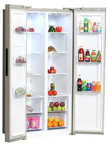 Холодильник Хендай серебристого цвета Hyundai CS4505F нержавеющая сталь фото 3 фото 3