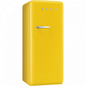 Цветной холодильник в стиле ретро Smeg FAB28RG1