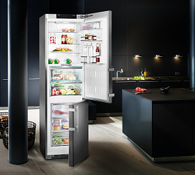 Двухкамерный холодильник Liebherr CBNPes 4858 фото 4 фото 4