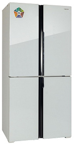 Холодильник шириной 85 см Hiberg RFQ-490 DX NFGW