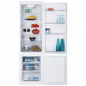 Белый холодильник Candy CKBC3380E/1