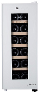 Белый винный шкаф LIBHOF AP-12 white фото 2 фото 2