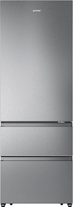 Высокий холодильник Gorenje NRM720FSXL4