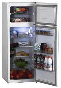 Невысокий холодильник с морозильной камерой Beko RDSK 240 M 00 W