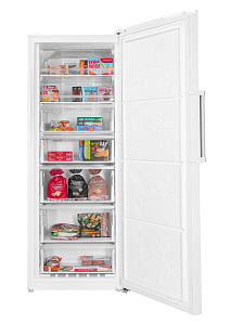Высокий двухкамерный холодильник Maunfeld MFFR185W