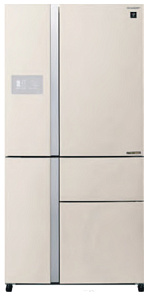 Бежевый холодильник Sharp SJPX 99 FBE