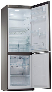 Серый холодильник Snaige RF 34 NG-Z1CB 260