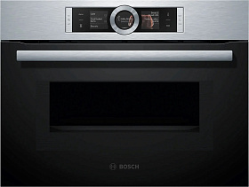 Компактный электрический духовой шкаф Bosch CMG656BS1