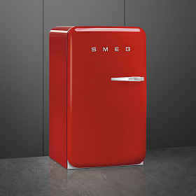 Ретро красный холодильник Smeg FAB10LRD5 фото 3 фото 3