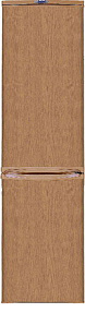 Двухкамерный коричневый холодильник DON R- 299 DUB