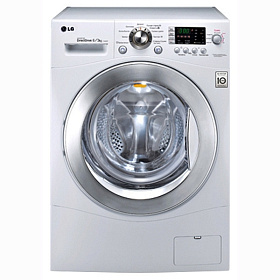 Белая стиральная машина LG F-1203CDP
