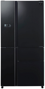 Чёрный холодильник Sharp SJ-WX99A-BK