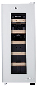 Термоэлектрический винный шкаф LIBHOF AP-12 white фото 3 фото 3