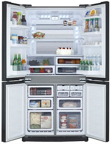 Отдельно стоящий холодильник Sharp SJGX98PRD фото 2 фото 2