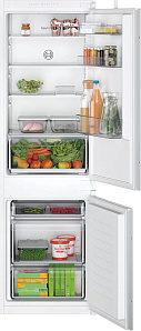 Узкий встраиваемый холодильник Bosch KIV 865 SF0