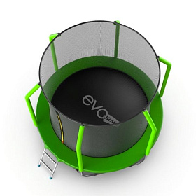 Недорогой батут для дачи EVO FITNESS JUMP Cosmo 8ft (Green) фото 4 фото 4