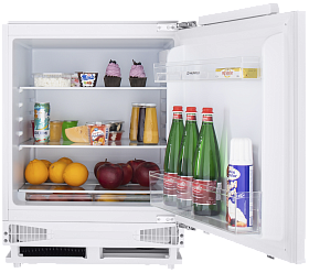 Маленький встраиваемый холодильник Maunfeld MBL88SW