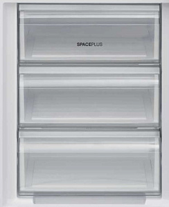Холодильник цвета слоновая кость Korting KNFC 62010 B фото 3 фото 3