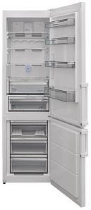 Белый холодильник 2 метра Scandilux CNF 379 EZ W фото 2 фото 2