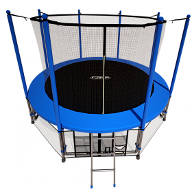 Каркасный батут 3,66 м с сеткой i-Jump 12FT BLUE фото 3 фото 3