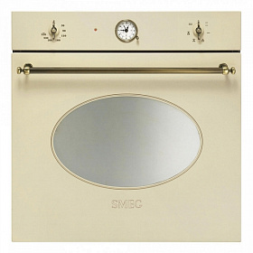 Классический духовой шкаф электрический встраиваемый Smeg SF800PO Coloniale