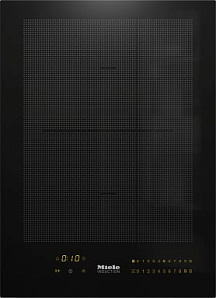 Чёрная варочная панель Miele CS7612FL