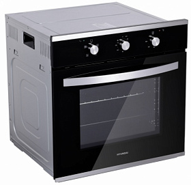 Электрический встраиваемый духовой шкаф 60 см Hyundai HEO 6633 IX фото 2 фото 2