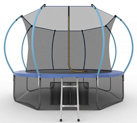 Большой батут EVO FITNESS JUMP Internal, 12ft + нижняя сеть фото 2 фото 2