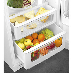 Холодильник с верхней морозильной камерой Smeg FAB30RWH5 фото 4 фото 4