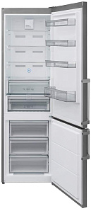 Серебристый двухкамерный холодильник Jackys JR FI2000 фото 2 фото 2
