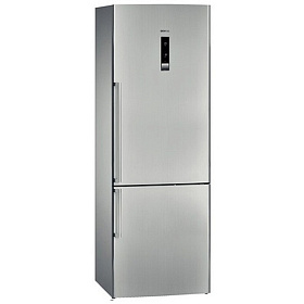 Серебристый холодильник Siemens KG 49NAI22R