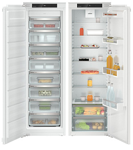 Встраиваемый двухкамерный холодильник с no frost Liebherr IXRF 5100