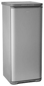 Маленький серебристый холодильник Бирюса М 146