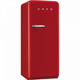 Двухкамерный холодильник высотой 150 см Smeg FAB28RR1